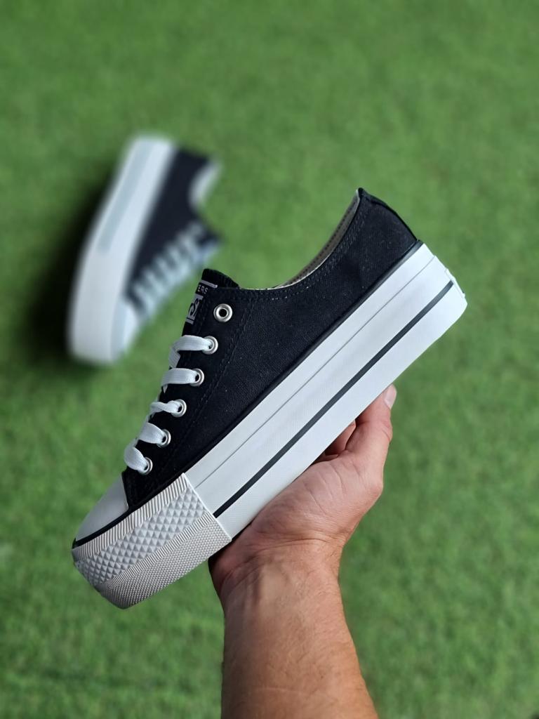 Converse Plataforma Negro