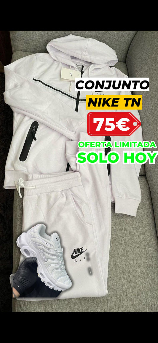 OFERTA CHANDAL TECH + ZAPAS NIKE TN BLANCAS