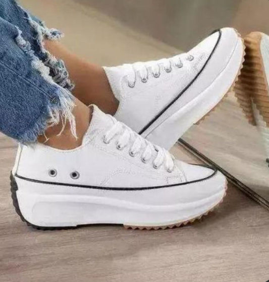 Converse Run Star Bajas Blancas