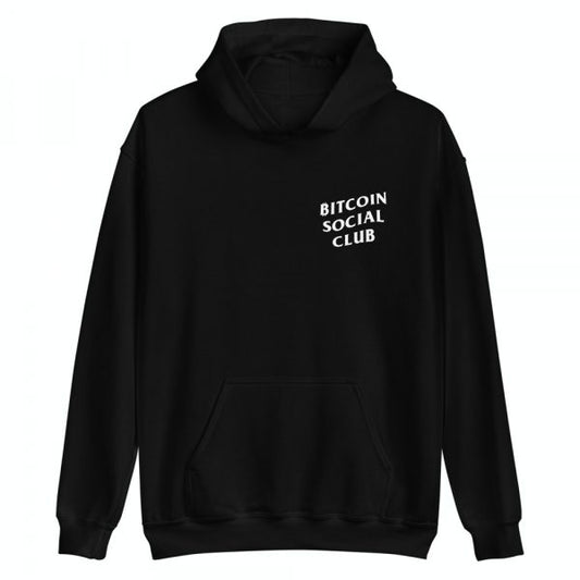 Sudadera BITCOIN SOCIAL CLUB (Black Edition)