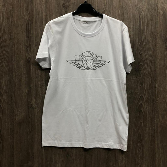 CAMISETA JORDAN DIOR PLATEADO